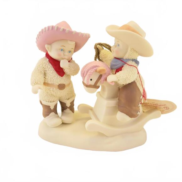 Dept 56 Snowbabies Howdy Partner Let's Pretend Cowboy #69354